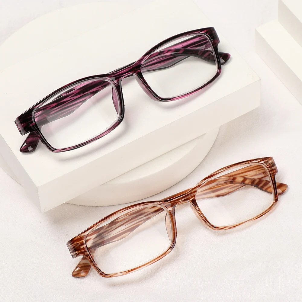 1БР Печатна Рамки от Очила За Четене Ультралегкие Очила За Далечния Точка на Оптични Очила За Далечния Точка на Преносими Дальнозоркие Очила+ 1,0~4,0 Изображение  3