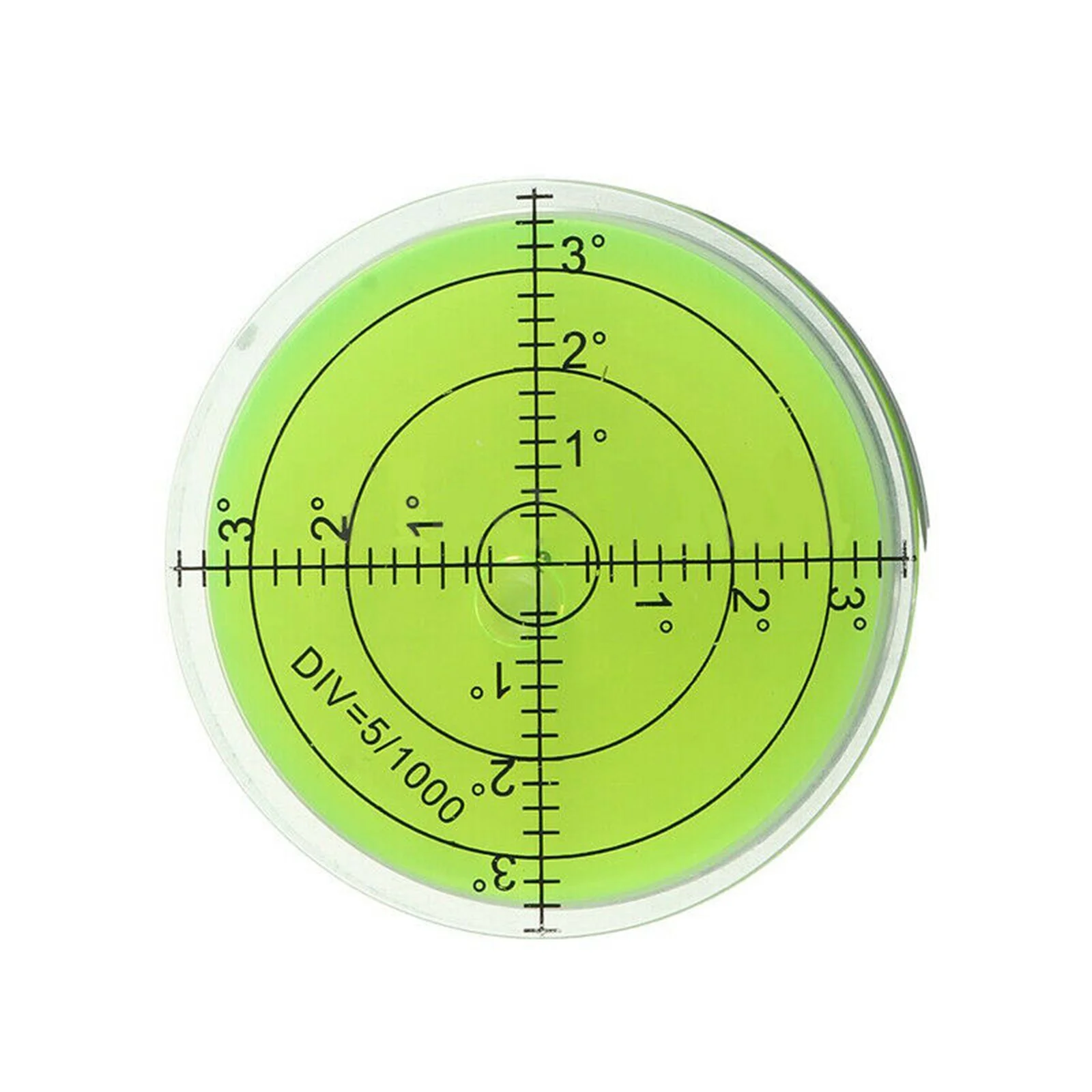 60x12 мм Ротационен Точност Кръг, Червеното Циркулярно Ниво на Инструмент За Измерване на Нивото на Духа Зелен Изображение  3