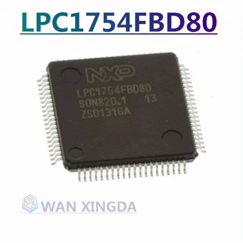 LPC1754FBD80 LPC1754FBD80K нов оригинален spot LQFP80 едно-чип чип микрокомпютър чип Изображение  2