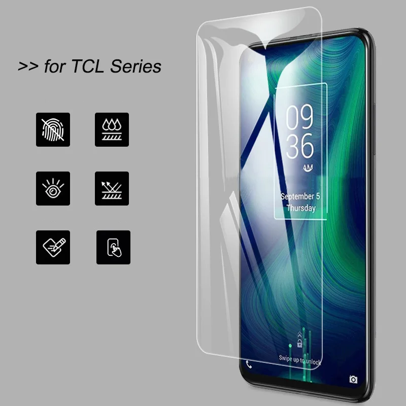 За TCL Plex 10 5G UW Lite 10L HD Протектор на Екрана от закалено Стъкло за TCL 10 5G UW 10Lite Прозрачна Ультратонкая 9-часова Защитно фолио Изображение  4