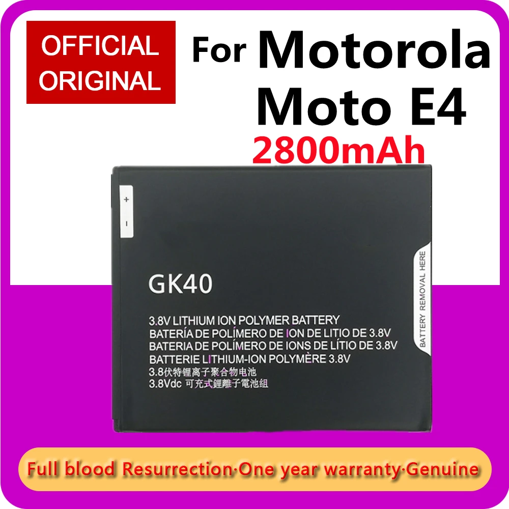 Нова Батерия за Motororola Moto C , C PLUS , E3 E4 E5 PLAY E6 / E6 PLUS Телефонни батерии GK40 GK50 HC40 KC40 HC60 KE40 JE30 Изображение  1