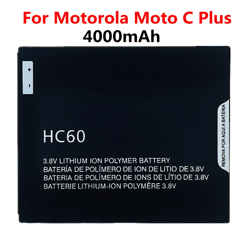 Нова Батерия за Motororola Moto C , C PLUS , E3 E4 E5 PLAY E6 / E6 PLUS Телефонни батерии GK40 GK50 HC40 KC40 HC60 KE40 JE30 Изображение  3