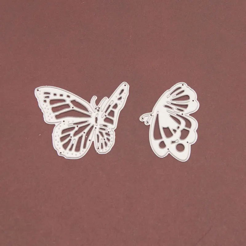 Пеперуда За рязане на метал Умира Квадратно Сърцето Кръг Умира Занаят Умира Scrapbooking за Шаблон карта DIY Изображение  3