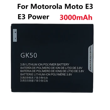 Нова Батерия за Motororola Moto C , C PLUS , E3 E4 E5 PLAY E6 / E6 PLUS Телефонни батерии GK40 GK50 HC40 KC40 HC60 KE40 JE30