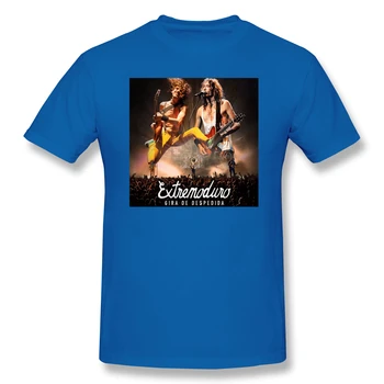 Экстремодуро Рок група гитарная музика фанатик Мъжки базова тениска с къс ръкав Забавни тениски R251 Размер САЩ