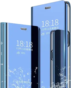 Smart - калъф за Samsung Galaxy S21Ultra S21Plus S20Ultra S20FE S20 S9 S10 S8 Note20 Note20Ultra A51 A72 A52 A71 флип-надолу на кутията