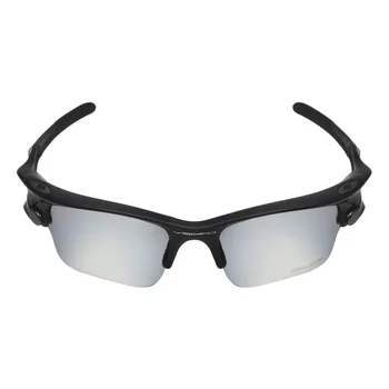 Mryok+ ПОЛЯРИЗИРАНИ Сменяеми лещи с устойчивост на морска вода за слънчеви очила Oakley Fast Яке XL Titanium Silver