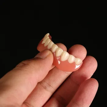 Силиконовата носи етикет за услугата покритие За зъбите на Горната и долната Режийни зъби на Зъбни фасети протези Зъбни протези Dentadura Postiza Completa Избелване Скоби