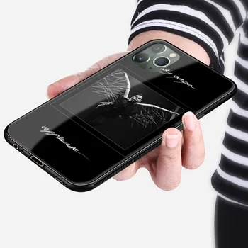 Лейди ДЖОАНА GAGA Модерен мек силикон стъкло калъф за вашия телефон, калъф за iPhone SE 6 6s 7 8 Plus X XR XS 11 12 mini Pro max