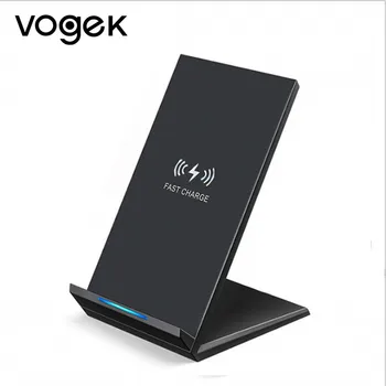 Vogek 10 W/15 W/20 W Qi Безжично Зарядно за Телефон, Поставка за iphone, Samsung, Huawei Преносим Мобилен Телефон Бързо Зареждане Зарядно устройство