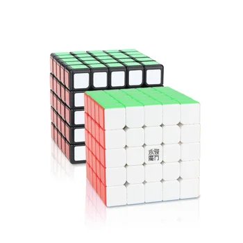 Оригинален YJ Zhilong Mini 3x3 М 4x4 5x5 М М Високоскоростни Магнитни Кубчета Малък Размер YongJun Zhilong Magico Куб Пъзел Играчки Магнитен Куб